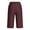 Red, variant on CHUMUD Jeans Shorts for Women Stretchy Mid Rise Trendy Denim Shorts Pull on Knee Length Shorts