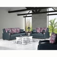 thumbnail image 3 of Ottomanson Founders Sofa Bed with Storage 74", Black Leatherette, 3 of 7