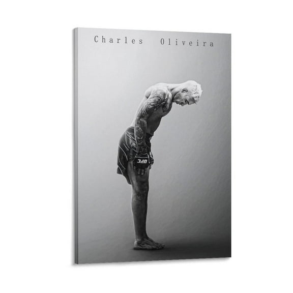 Charles Oliveira Canvas Poster Painting On Canvas Wall Art Poster Scroll Picture Print Living Room Walls Decor Home Posters 12x18inch(30x45cm)