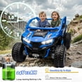 thumbnail image 4 of Pipleo XL 24V Ride on Toys for Big Kids, 10AH Battery, 4x75W Motor, 5MPH UTV Ride on Car for Ages 3-8, Parent Remote Control, Bluetooth Music, EVA Tires & 4 Spring Suspension, 4 of 8