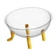 thumbnail image 1 of Cápsula Espacial de Acrílico para Gatos, Cuenco, Muebles Elevados, Cúpula Transparente, Versátil Amarillo, 1 of 9