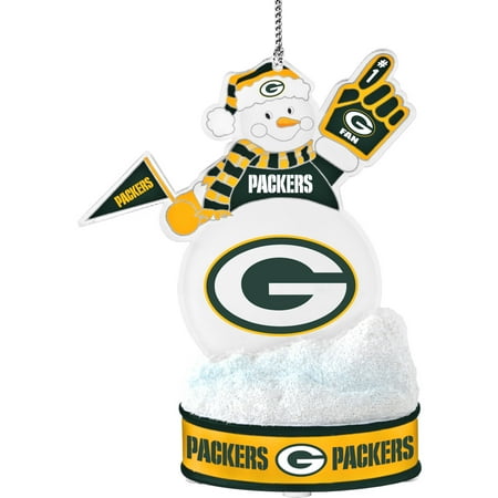 - Topperscot by Boelter Brands NFL LED Snowman Ornament, Green Bay Packers
