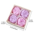 thumbnail image 4 of Soy Wax Scented Candle Gift Set (4 Pack) | Peony & Rose Aromatherapy | Matte Tin Holders, Long-Lasting Burn, Perfect for Gifts & Home Decor, 4 of 7