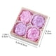 thumbnail image 3 of Set de regalo de velas perfumadas de peonía y rosa | Velas de aromaterapia de 4 piezas en lata | Regalos de boda, aniversarios y decoración del hogar, 3 of 6