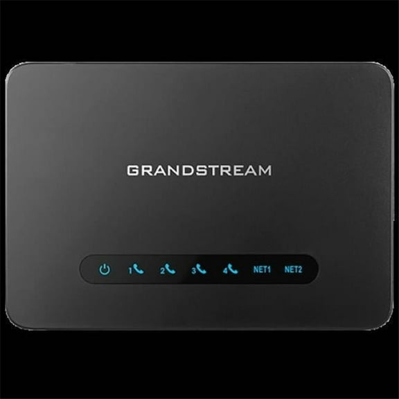 Grandstream Networks HT814 V2 Powerful 4 Port FXS Gateway Device with 2 Gigabit NAT Router