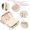 thumbnail image 3 of Dalmatians Velvet Portable Jewelry Stand with Removable Compartment – Display Case, Organizer, and Gift, 3 of 7