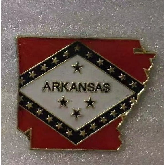 6 Pack of Arkansas State Lapel Pins