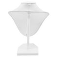 thumbnail image 4 of Jewelry Stand Portrait Model Necklace Display Photography Props White 22x16cm, 4 of 8