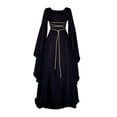 thumbnail image 1 of Robe Maxi Médiévale Renaissance d'Halloween pour Femmes, Costume Gothique, 1 of 3