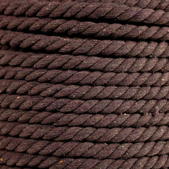 Super Soft 3 Strand Twisted Cotton Rope - Multiple Colors to Choose from in Various Diameters and Lengths