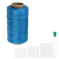 thumbnail image 1 of Unique Bargains Dark Blue Polyester Upholstery Sewing Thread with Needles, 260m, 30pcs, 1 of 6