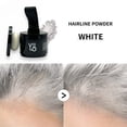 thumbnail image 2 of VELO Hairline Powder Root Touch Up, Instant Conceals Grays and Hair Loss, Quick Root Cover Up, Hair Fibers for Thinning Hair, 13 Shades for Women & Men, Long Lasting Formula (White), 2 of 9