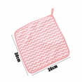 thumbnail image 3 of PEIBang Small Hand Towels with Hanging Loops,12x12 Inch Absorbent Soft Hanging Square Hand Towels for Home Kitchen Bathroom, 3 of 5
