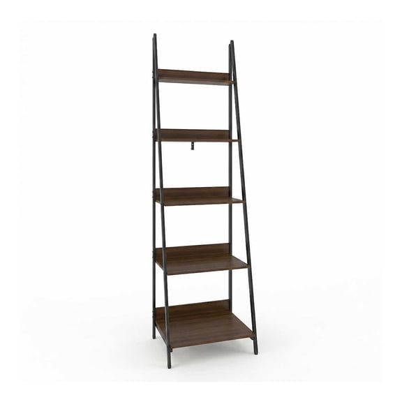 Librero Escalera Playcon Atenas Nogal Touch