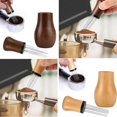 thumbnail image 2 of Coffee Ground Stirrer Espresso Distribution Tool Accessory with Wooden-Handle Needle Whisk Distributor for Coffee Ground, 2 of 4