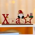 thumbnail image 2 of Adornos Navideños De Madera Para La Mesa, Decoraciones Para Fiestas En Casa Durante Las Vacaciones, 2 of 2