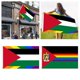 thumbnail image 4 of Palestine Flag 90x150cm, 3X5Ft Hanging Polyester Fabrics Gaza, Palestinian National Flags For Decoration, 4 of 4