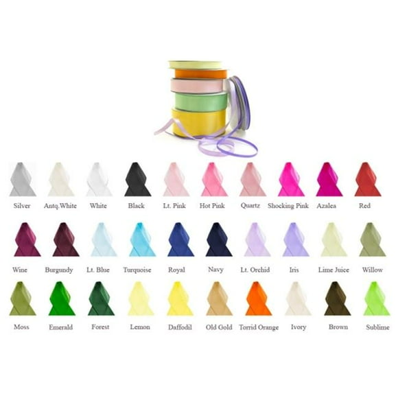 Papilion R074400231535100Y Ruban de Satin Double Face 100 Mètres - Sublime