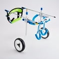 thumbnail image 4 of Pet Wheelchair Aluminium Walk Cart Scooter Handicapped Leg Adjustable Disabled Anti-shock Walk Tool, 4 of 9