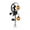 #A12, variant on The Enchanted Witch Garden Wind Spinner, Halloween Garden Stake Decoration Metal Yard Art Outdoor Decor for Garden Patio Pathway Fall Decorations