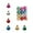 C, variant on Christmas Ball Ornaments Shatterproof, 12 PCS 1.18 Inch Mini Christmas Ornaments Small Christmas Tree Decorations Set Shatterproof Christmas Ball Ornaments for Holiday/Party/Decorations