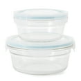 thumbnail image 3 of Open Box Glasslock Oven/Microwave Safe Glass Food Storage Containers 14 Pieces, 3 of 12