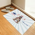 thumbnail image 3 of Happy 4th of July Patriotic Bullmastiff Marching Band Uniform Balloons Fireworks Doormat Dog Lover Indoor Outdoor Welcome Mat - 13009, 3 of 5