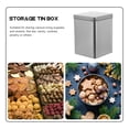 thumbnail image 4 of STRANDCHIC 3PCS Silver Metal Tins for Tea Storage and Packing Small Containers, 4 of 6