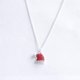 thumbnail image 5 of Regalo de Navidad Pendientes de alce con diamantes de imitación Sombrero de Papá Noel de cristal rojo Cuelga Ea, 5 of 5