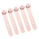 thumbnail image 2 of Bridas de gestión de cables perfke reutilizables 5 uds rosa, 2 of 9