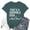 WenDA1502_Dark Green, variant on WEIWEN Thats A Horrible Idea What Time T Shirts for Women Casual Funny Saying Letter Printed Summer Tshirts Graphic Tees Womens Tops Dark Gray, S