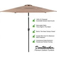 thumbnail image 3 of Sunbrella® 9'ft Push Button Tilt Umbrella, 3 of 5