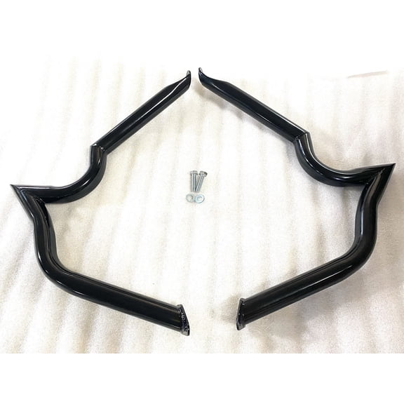 Front Protect Engine Guard Highway Crash Bar 4 Indian Challenger BLACK 2020-2025