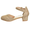 thumbnail image 5 of Badgley Mischka Girls Dress Heel Sandals. (Little Kids/ Big Kids)., 5 of 7