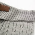 thumbnail image 3 of Women Low Rise Ribbed Rollover Fleur Cable Coziest Cloud Knit Flare Pant, 3 of 6