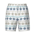 thumbnail image 4 of Lsque Mens Swim Trunks Sea Turtle Pattern - Bathing Suit Compression Liner - Beach Swim Shorts Swimwear - (S-3XL) - Stretch Quick Dry -XX-Large, 4 of 9