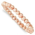 thumbnail image 4 of Freshwater Cultured Pearl Set of 5 Stretch Bracelets, 4 of 8