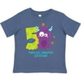 thumbnail image 3 of Inktastic Monster 5th Birthday Boys or Girls Toddler T-Shirt, 3 of 5