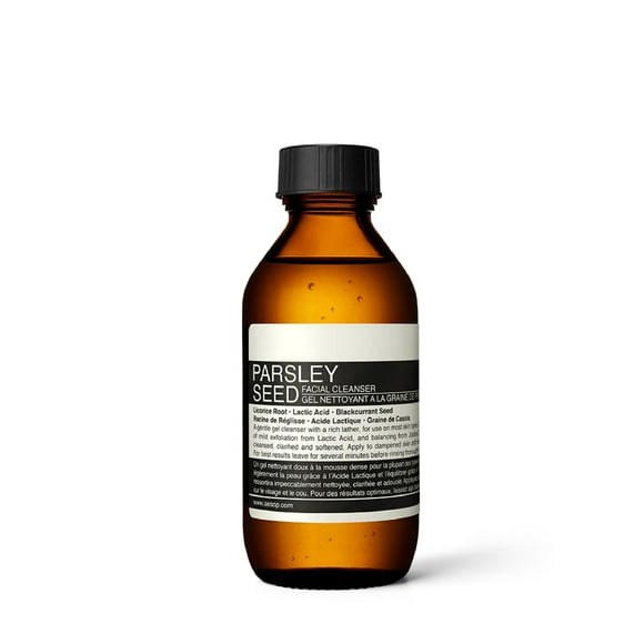 Limpiador facial Aesop con semillas de perejil, 100 ml, con raíz de regaliz