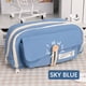 thumbnail image 1 of Lonchera, Bento Boxes Estuche para lápices de gran capacidad con cremallera para estudiantes Estuche para bolígrafos con botón Bolsa para bolígrafos con gran capacidad Bolsa de papelería de lona para, 1 of 2