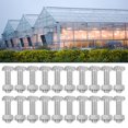 thumbnail image 1 of Greenhouse Bolts Nuts, Greenhouse Nuts Practical Professional Aluminium Sturdy  for Garden, 1 of 7