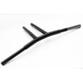 thumbnail image 7 of Dominator Industries 1 1/4 inch Club Style T-Bar, 14 inch Rise, Gloss Black Compatible With 1996-2018 Dyna, Softail and Sportster, 7 of 7