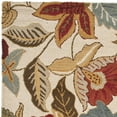 thumbnail image 3 of SAFAVIEH Blossom Lena Floral Flowers Wool Area Rug, Ivory/Multi, 5' x 8', 3 of 4