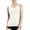 A12 Beige, variant on Nooxsoe Bra Tank Tops for Women Sleeveless Round Neck Crew Double Lined Tank with Built in Bra for Women Compression Tanks for Women Layering Tank Tops Summer Beach Tops Beige L