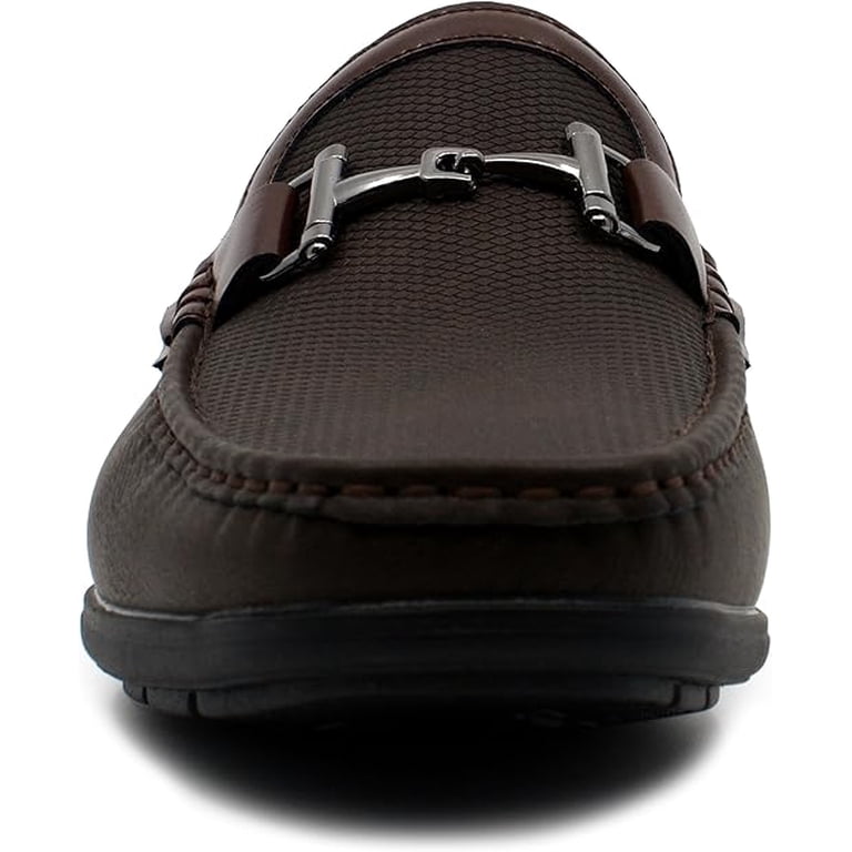 AKADEMIKS MENS OGDEN SLIP-ON COMFORT LOAFER SHOES MEMORY  display picture 2