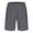 Gray, variant on Clearance Mens Shorts, Men Casual Fashion Sports-dry Elastic Mid-waist Lace-up Shorts