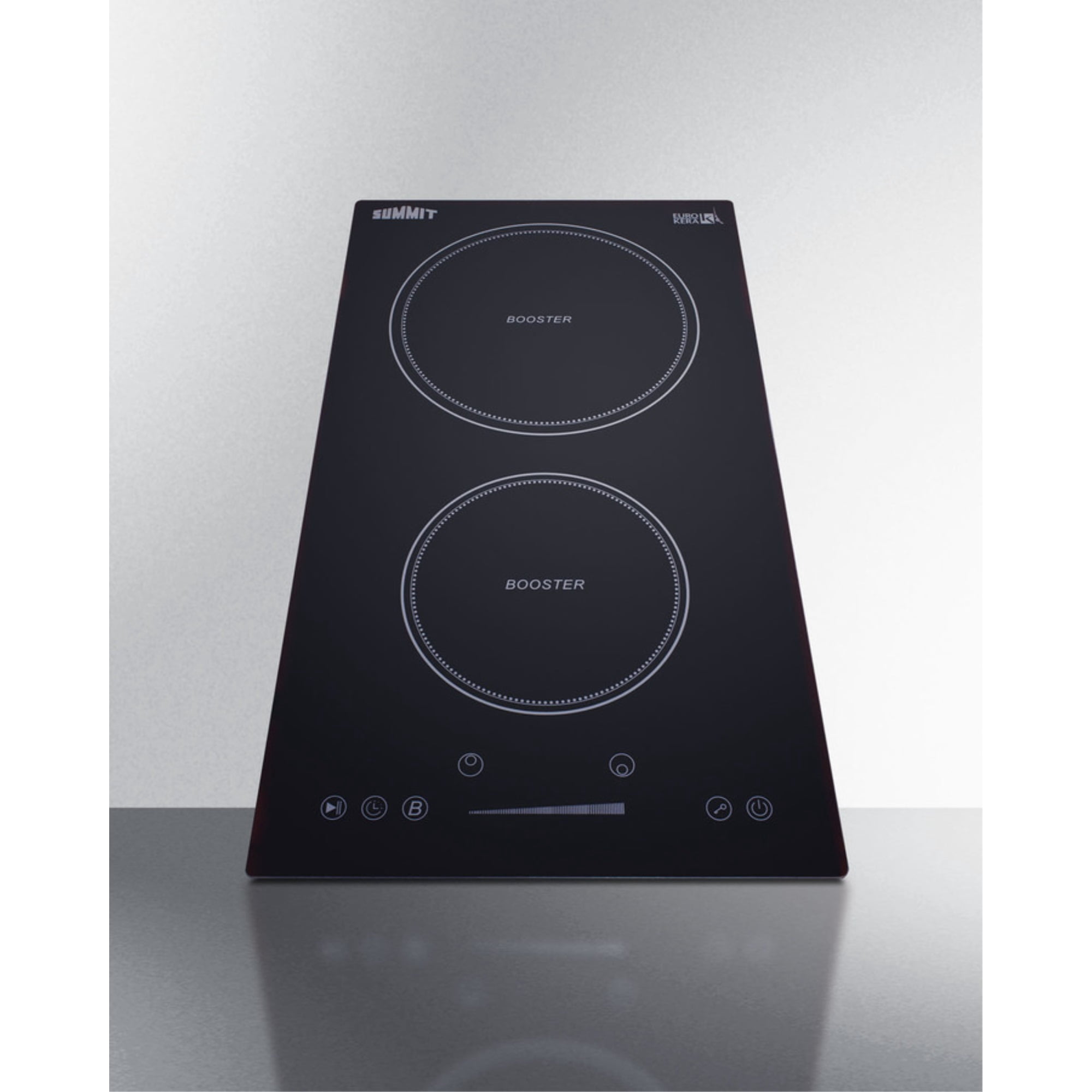 12" Wide 208-240V 2-Zone Induction Cooktop