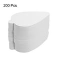thumbnail image 3 of Uxcell 200pcs Mini Cake Boards, Mousse Cake Cardboards Leaf Cake Bases (White), 3 of 5
