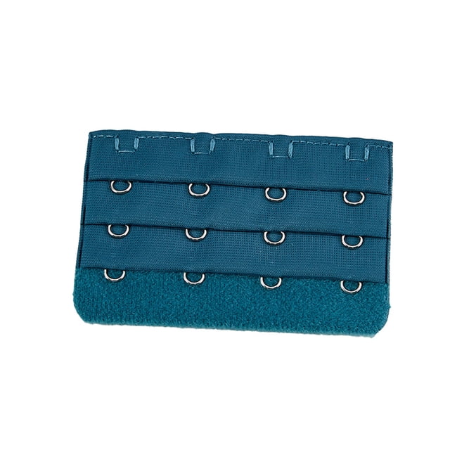 Baohd Rallonge de Bretelle Rallonges de Soutien-Gorge Boucle 4 Crochets Respirant Accessoires Pratiques Réglable Remplacement 3 Rangées sous-Vêtements Vert Foncé