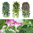 thumbnail image 4 of Eye catching Colors with Artificial Hanging Plants Morning Glory Flowers, 4 of 5